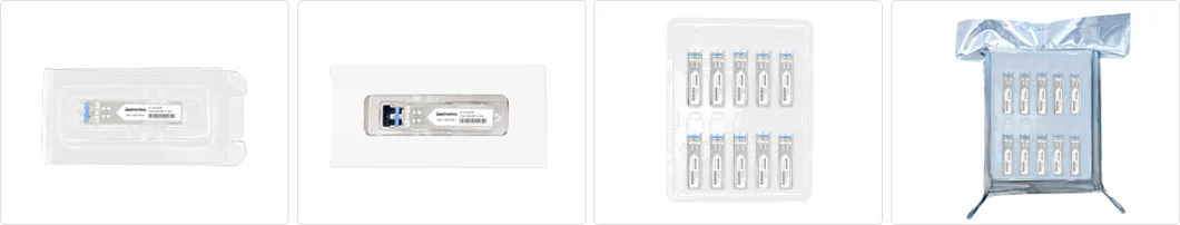 SFP 622Mbps CWDM 1470nm~1610nm SMF 80km Duplex LC Optical Transceiver